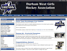 Tablet Screenshot of dwgha.com